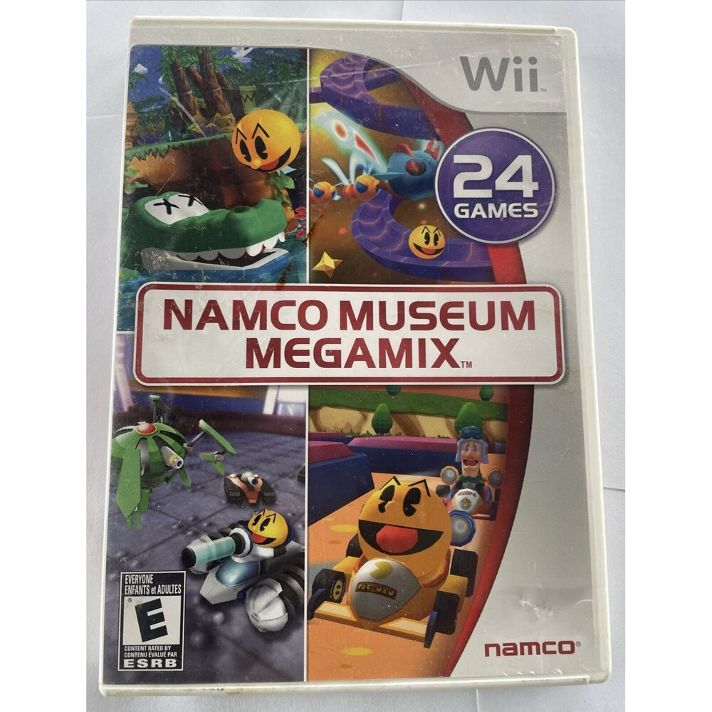 Nintendo Wii - Namco Museum Megamix  (2010) - Tested